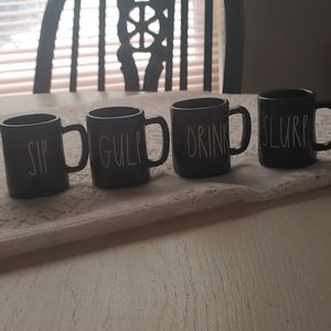 Rae Dunn espresso shot mugs